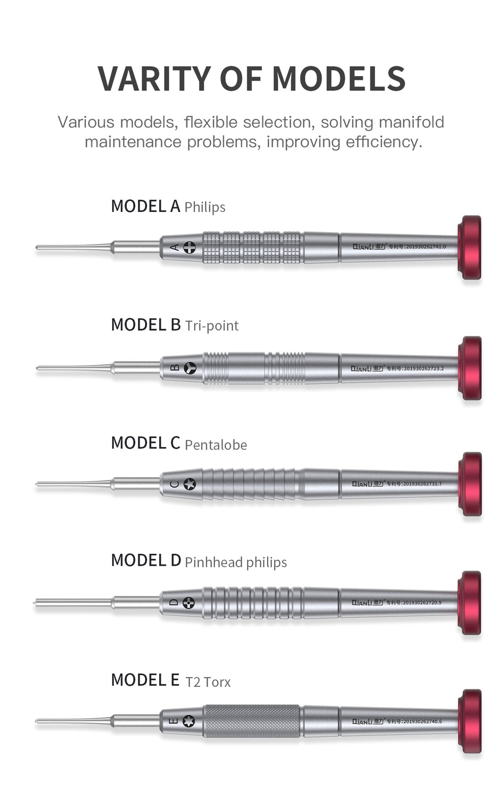Qianli iFlying 3D Screwdrivers kit