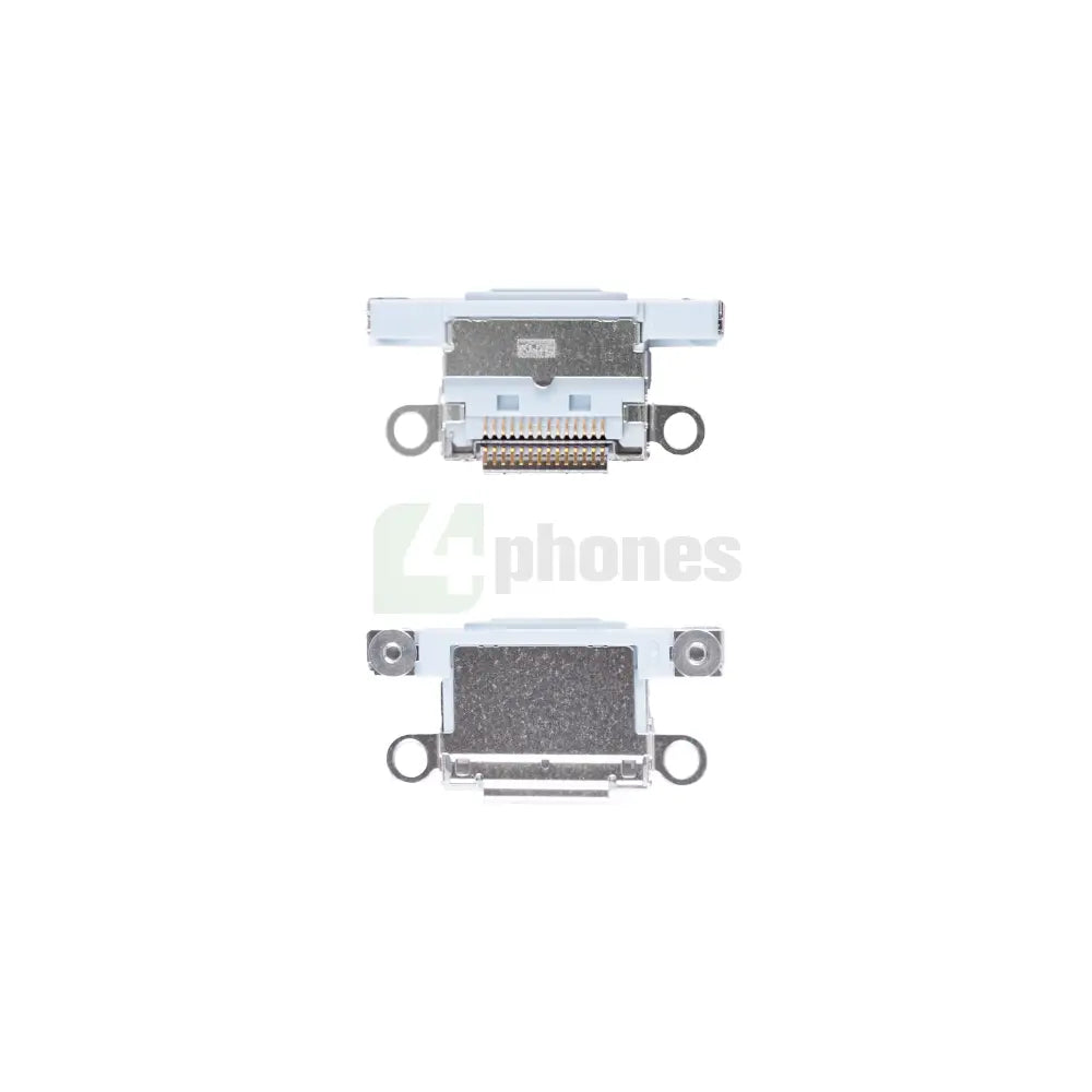 For Apple iPhone 15, 15 Plus System Charging Port Blue