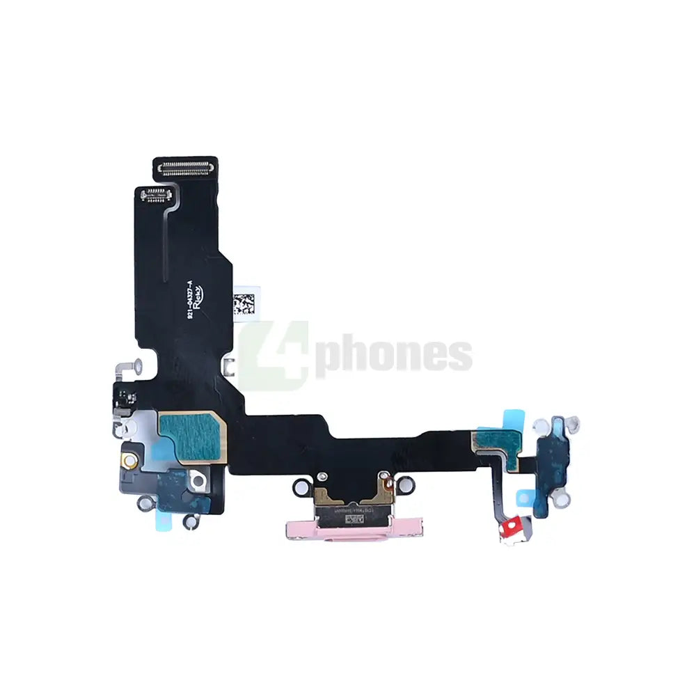 For Apple iPhone 15 System Charging Flex Pink Compatible
