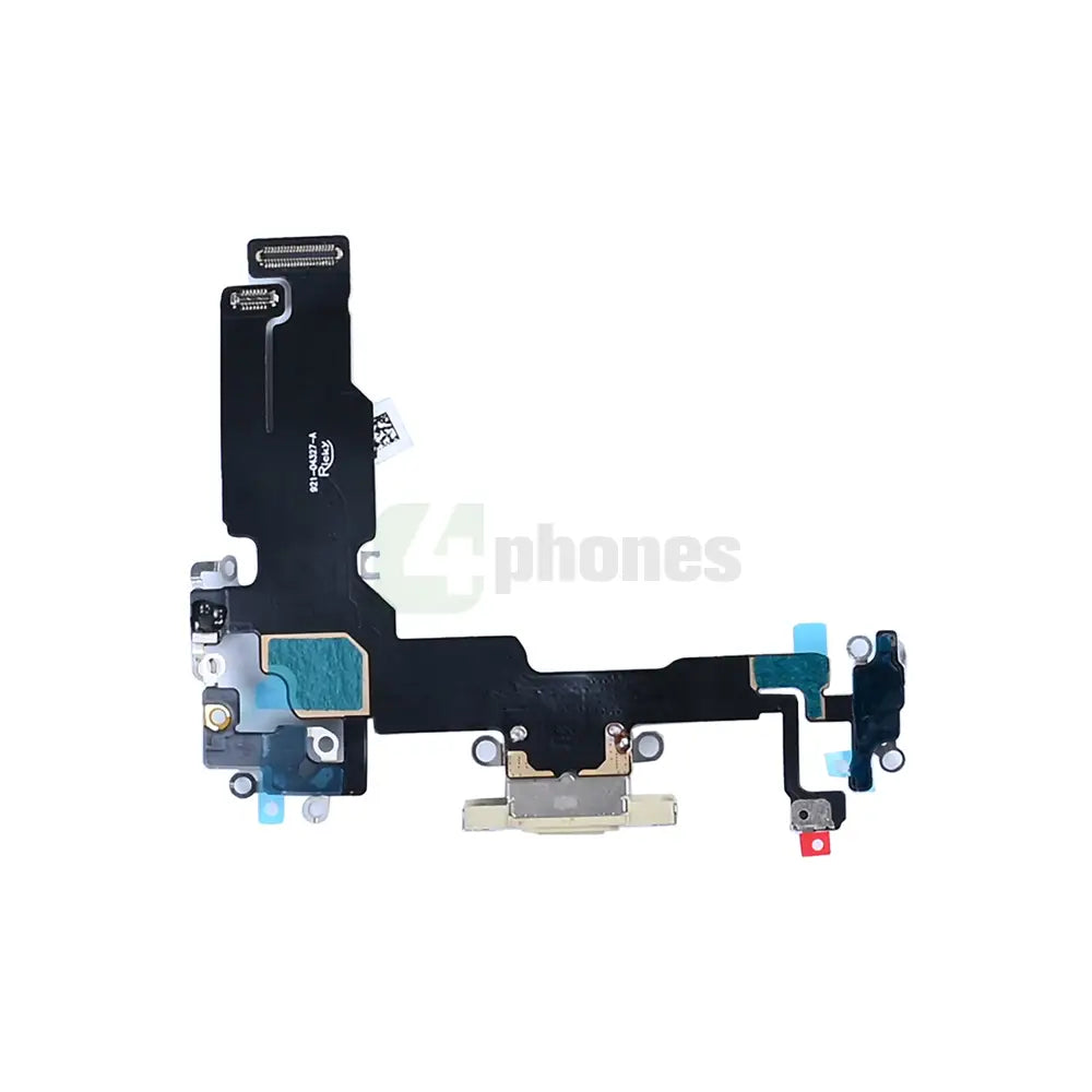 For Apple iPhone 15 System Charging Flex Yellow Compatible