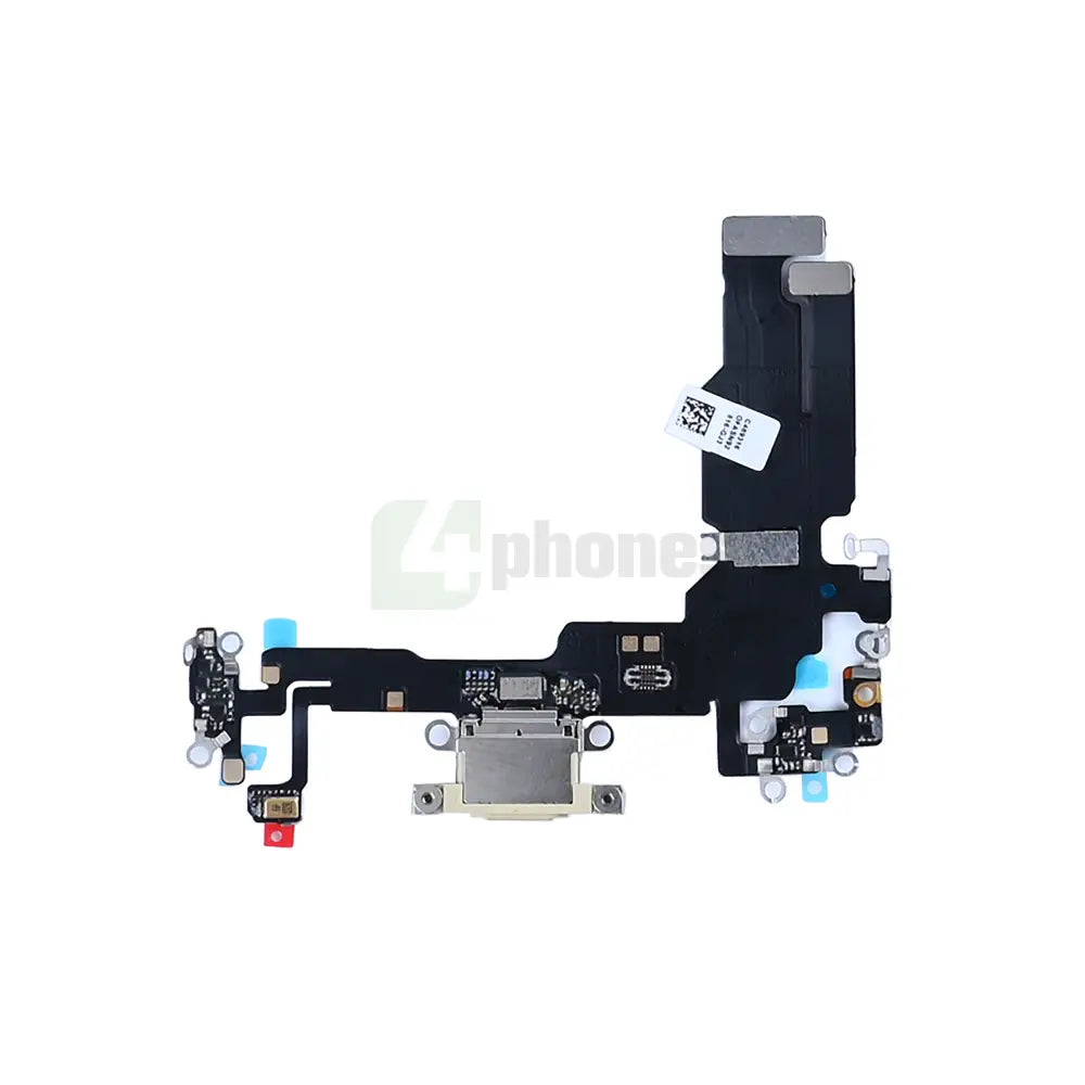 For Apple iPhone 15 System Charging Flex Yellow Compatible