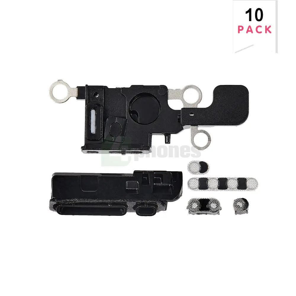 For Apple iPhone 16 Loudspeaker And Microphone Mesh Set White Compatible (10pcs)