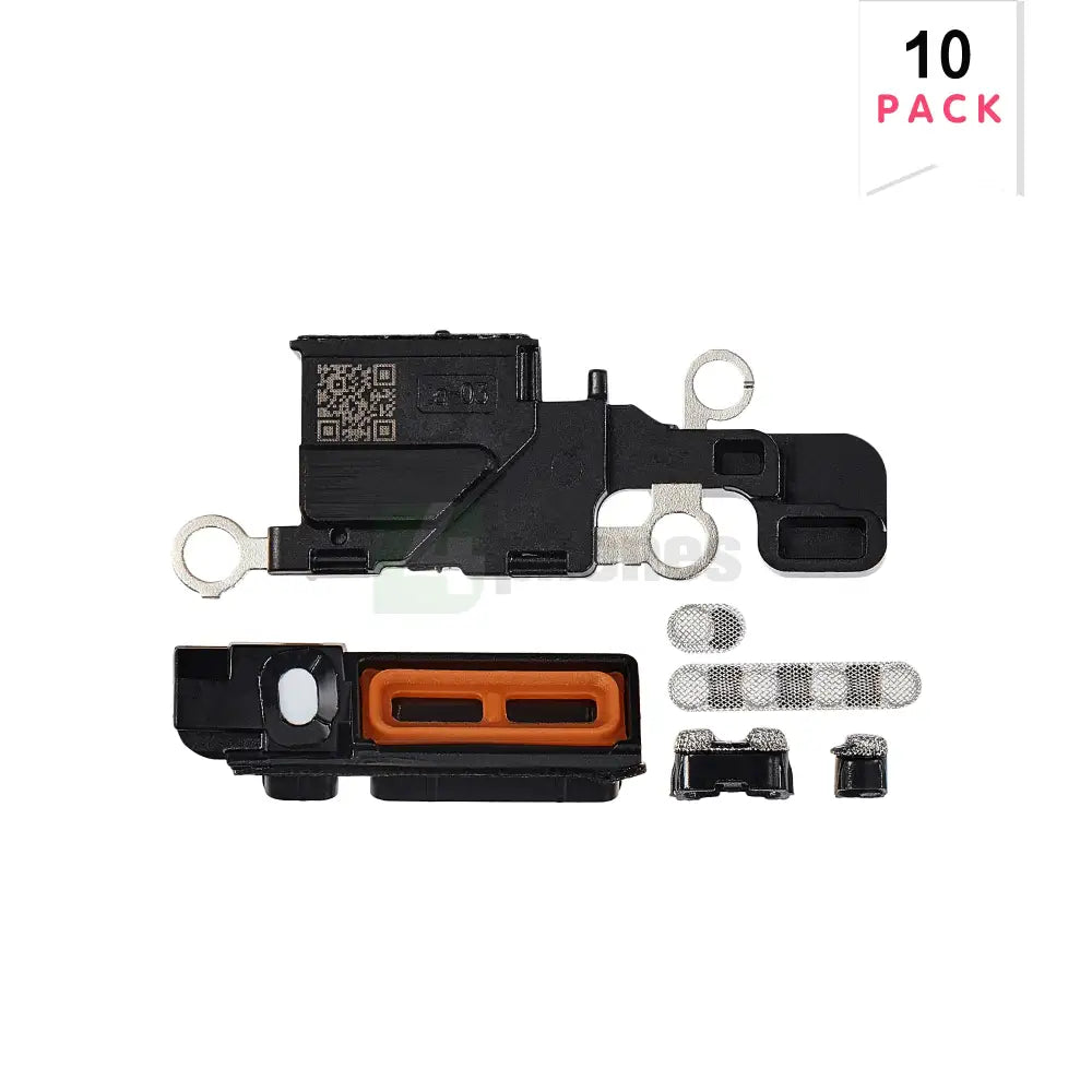 For Apple iPhone 16 Loudspeaker And Microphone Mesh Set White Compatible (10pcs)
