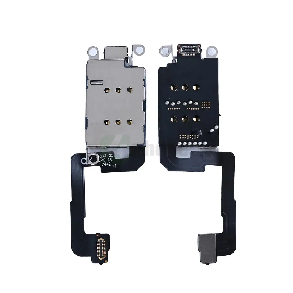 For Apple iPhone 16, 16 Plus Dual Sim Card Reader With Flex