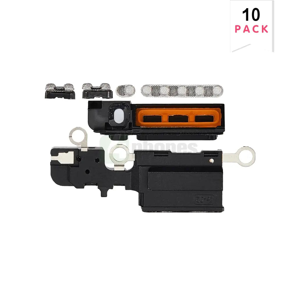 For Apple iPhone 16 Plus Loudspeaker And Microphone Mesh White Compatible (10pcs)