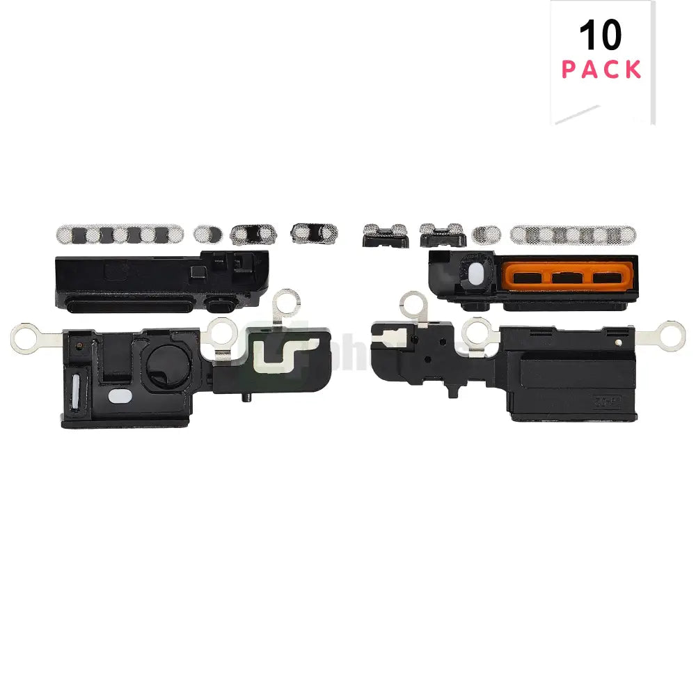 For Apple iPhone 16 Plus Loudspeaker And Microphone Mesh White Compatible (10pcs)