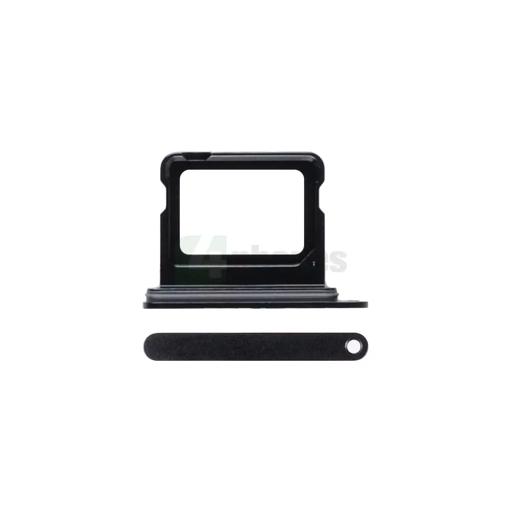 For Apple iPhone 16, 16 Plus Sim Card Holder Black