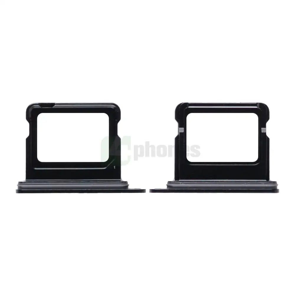 For Apple iPhone 16, 16 Plus Sim Card Holder Black