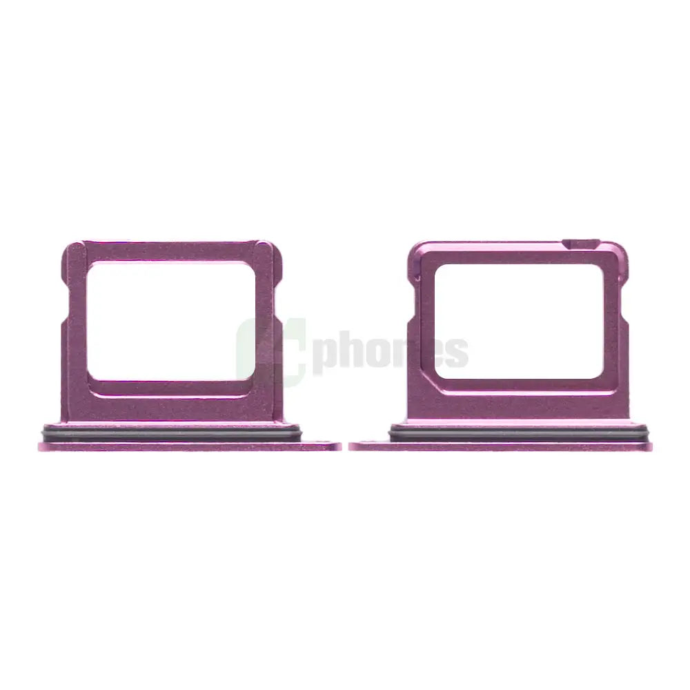 For Apple iPhone 16, 16 Plus Sim Card Holder Pink