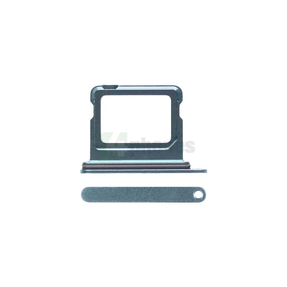 For Apple iPhone 16, 16 Plus Sim Card Holder Teal