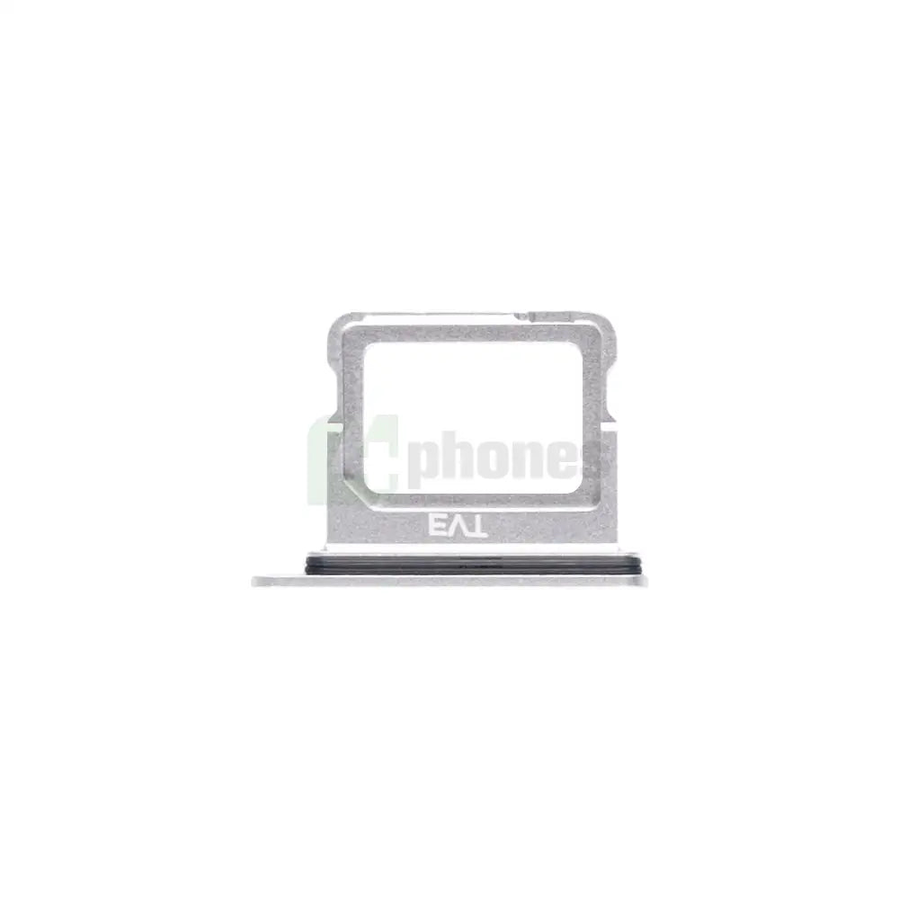 For Apple iPhone 16, 16 Plus Sim Card Holder White Pulled