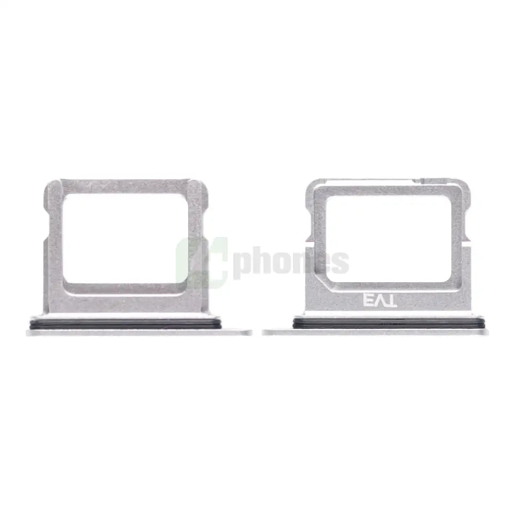 For Apple iPhone 16, 16 Plus Sim Card Holder White Pulled