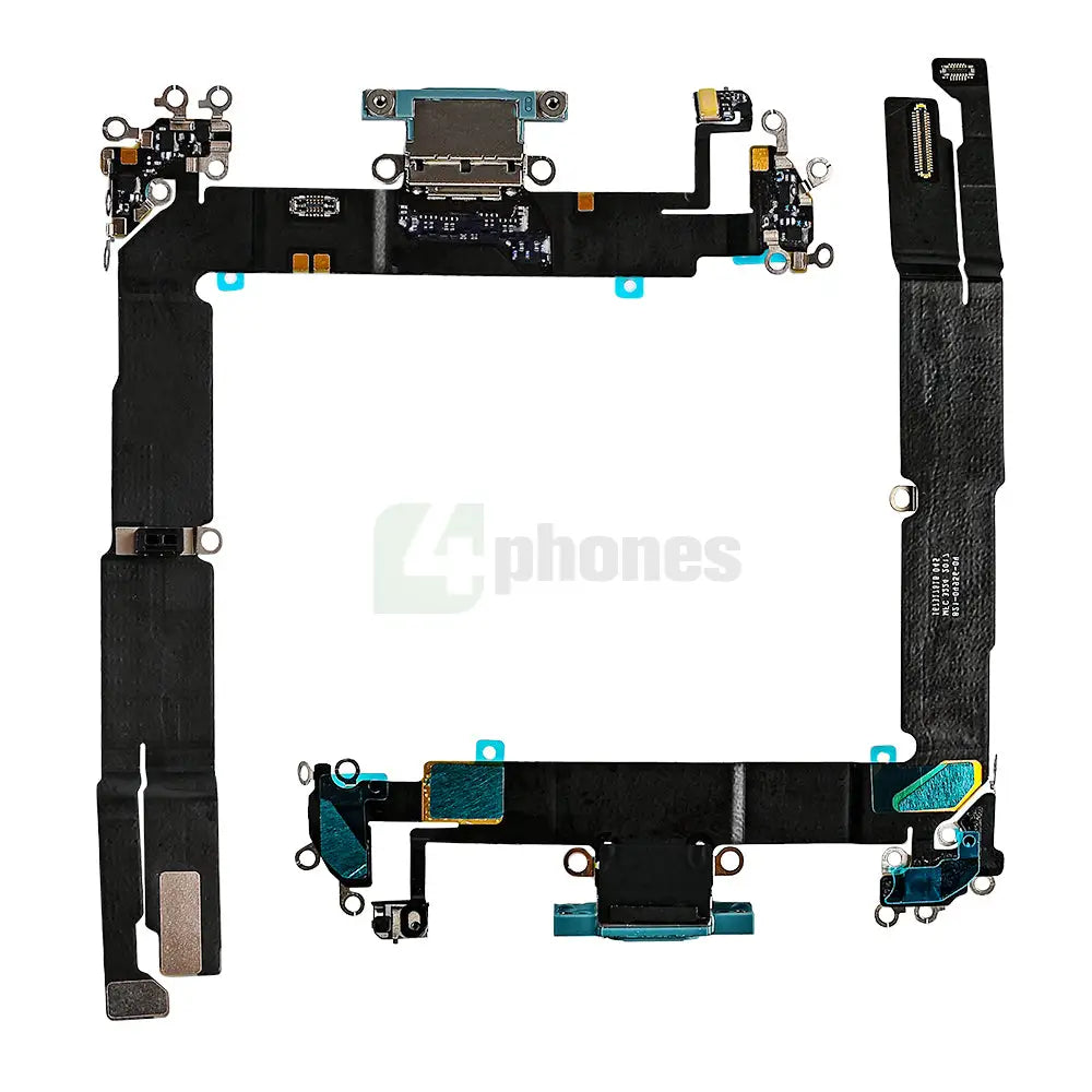 For Apple iPhone 16 Plus System Charging Board Teal Pulled