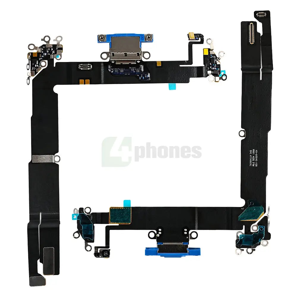 For Apple iPhone 16 Plus System Charging Board Ultramarine Pulled