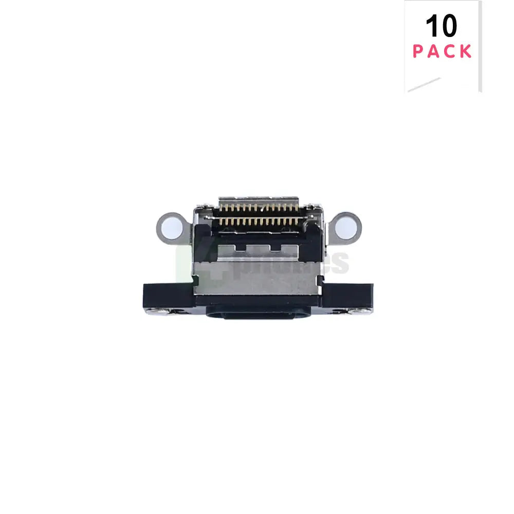 For Apple iPhone 16, 16 Plus System Charging Port Black (10pcs)
