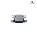 For Apple iPhone 16, 16 Plus System Charging Port Black (10pcs)