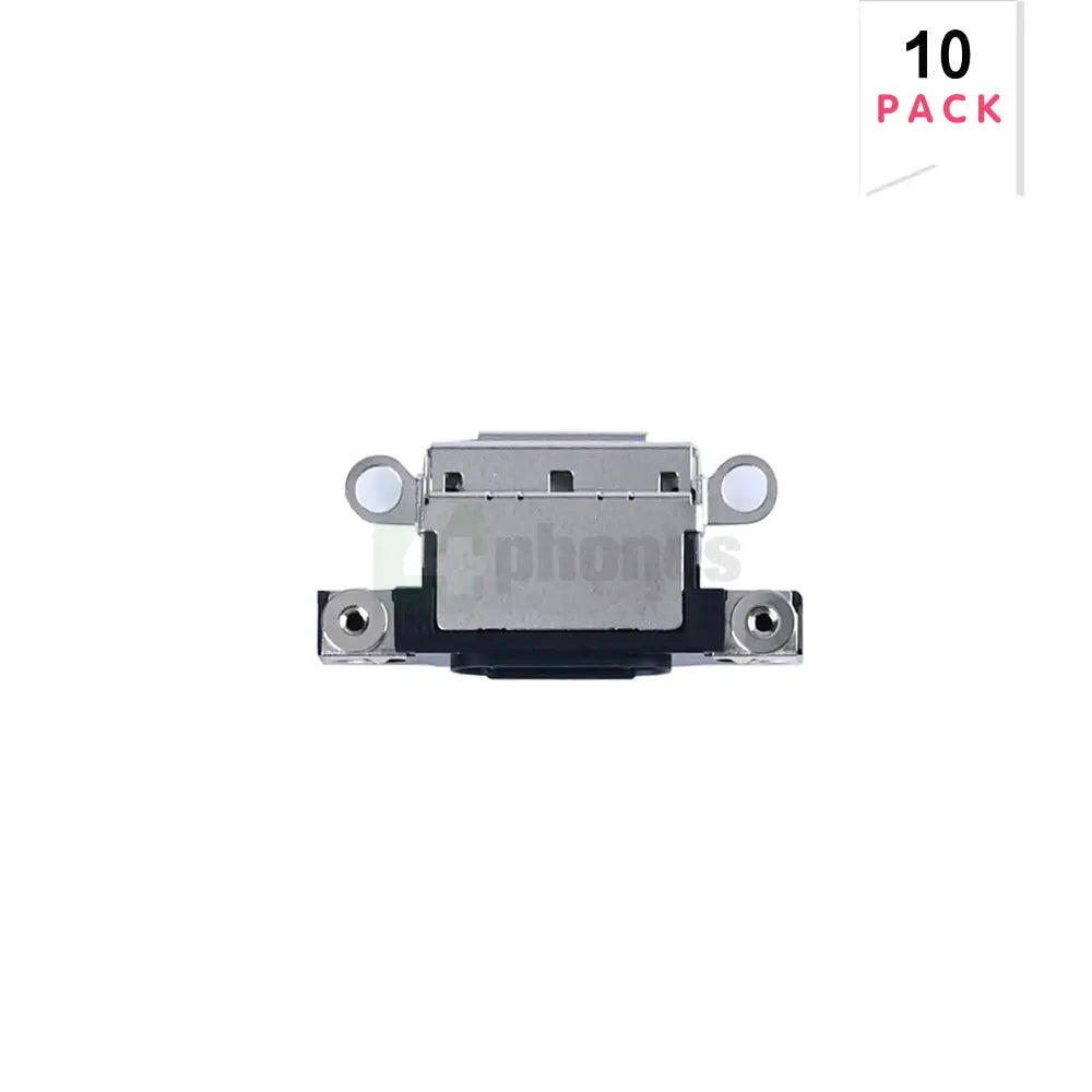 For Apple iPhone 16, 16 Plus System Charging Port Black (10pcs)