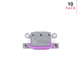 For Apple iPhone 16, 16 Plus System Charging Port Pink (10pcs)