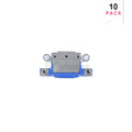 For Apple iPhone 16, 16 Plus System Charging Port Ultramarine (10pcs)