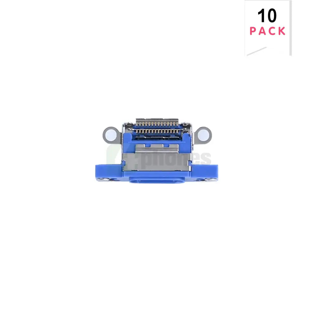 For Apple iPhone 16, 16 Plus System Charging Port Ultramarine (10pcs)