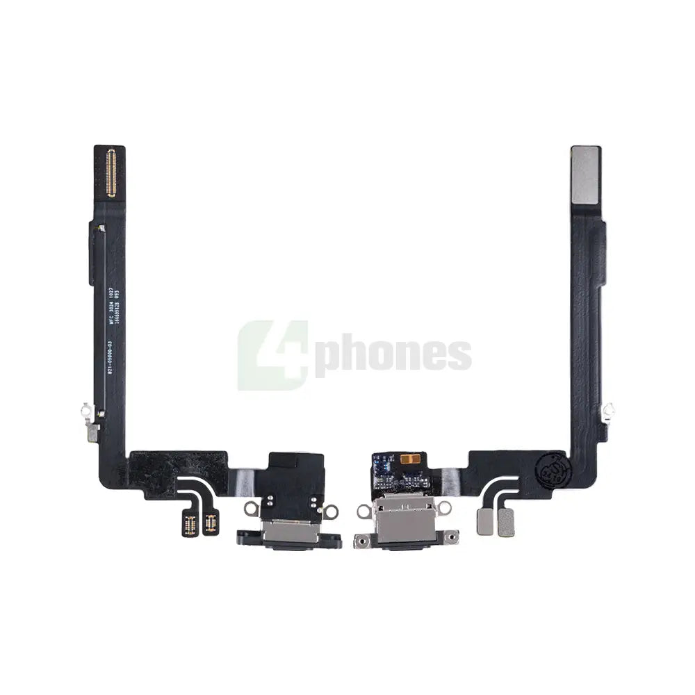 For Apple iPhone 16 Pro Max System Charging Flex Black Titanium Pulled