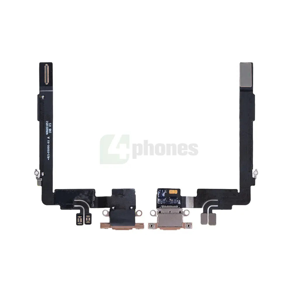 For Apple iPhone 16 Pro Max System Charging Flex Desert Titanium Pulled