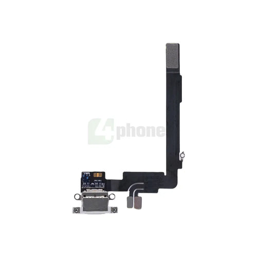 For Apple iPhone 16 Pro Max System Charging Flex White Titanium Pulled