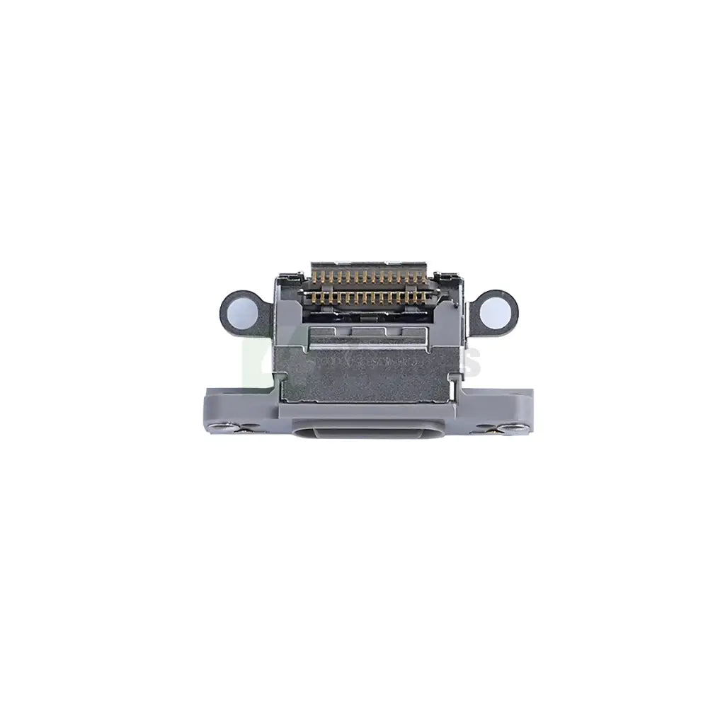For Apple iPhone 16 Pro, 16 Pro Max System Charging Port White Titanium Pulled (10pcs)
