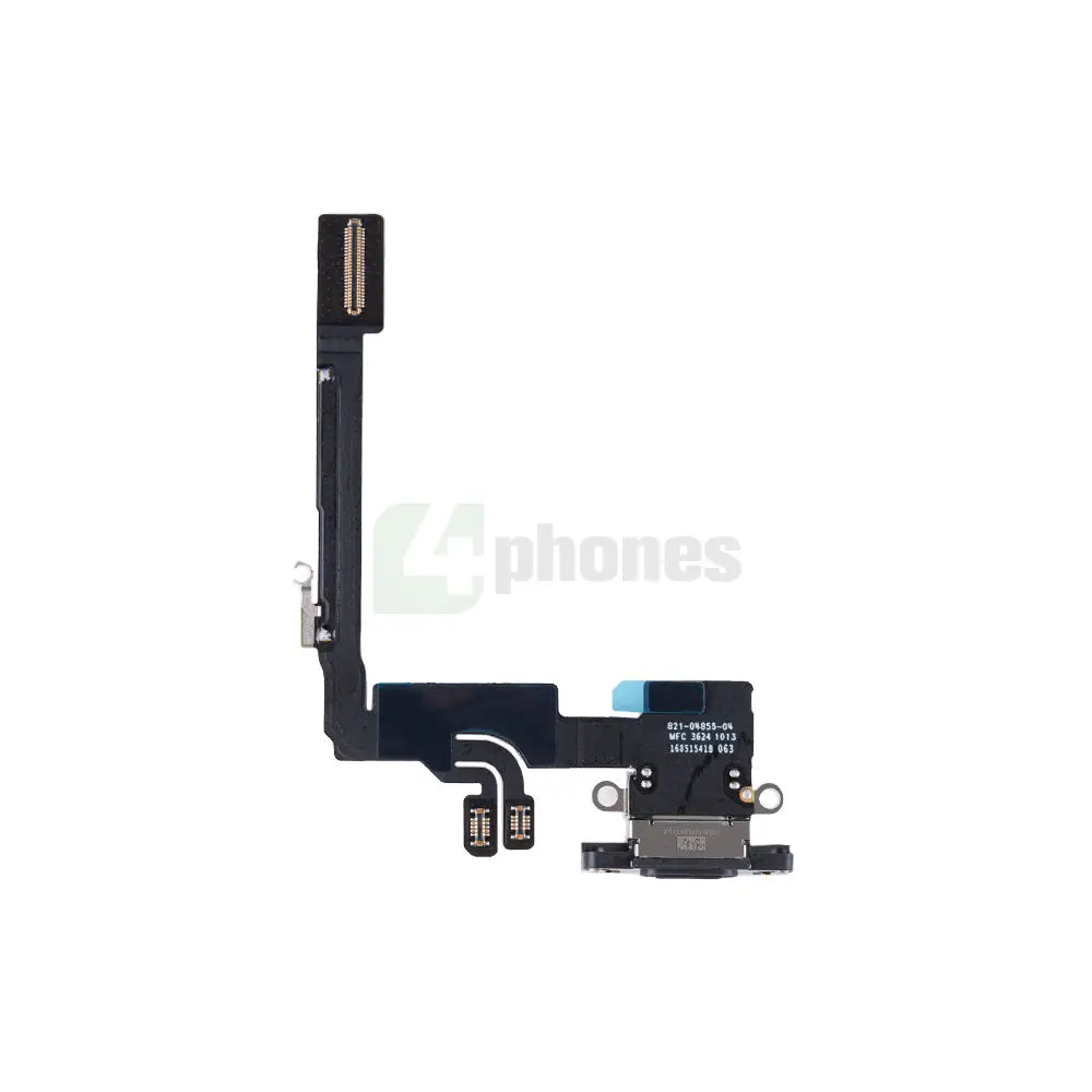 For Apple iPhone 16 Pro System Charging Flex Black Titanium Pulled