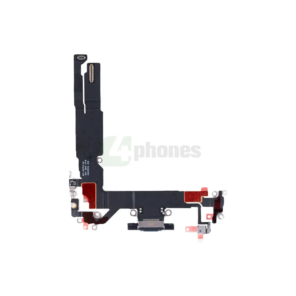 For Apple iPhone 16 System Charging Flex Black