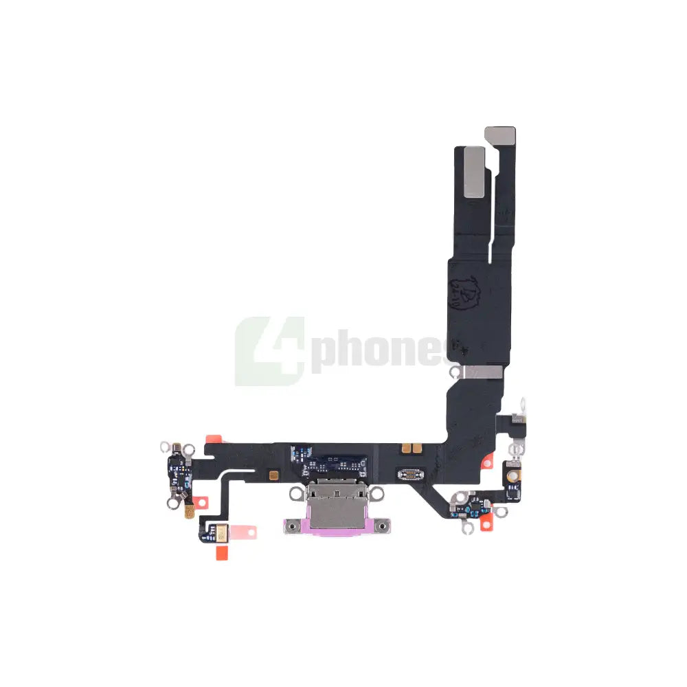 For Apple iPhone 16 System Charging Flex Pink
