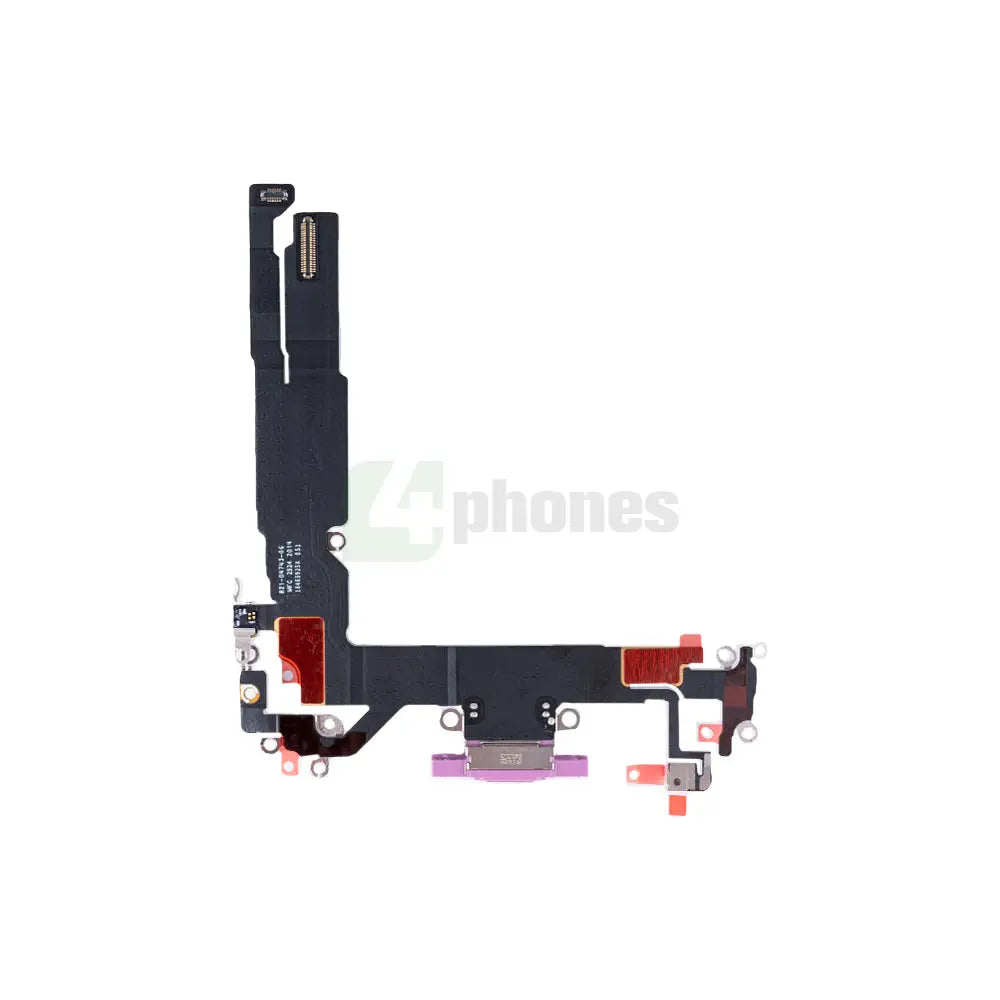 For Apple iPhone 16 System Charging Flex Pink