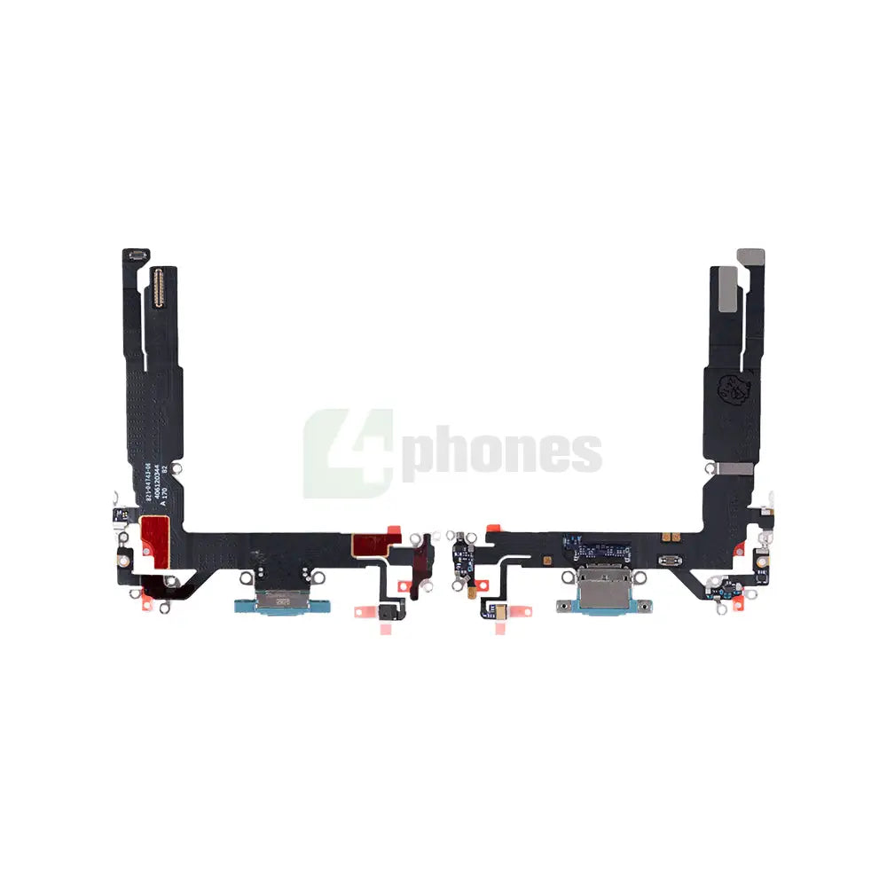 For Apple iPhone 16 System Charging Flex Teal Pulled