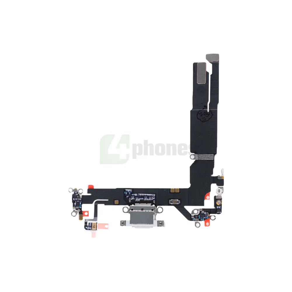 For Apple iPhone 16 System Charging Flex White