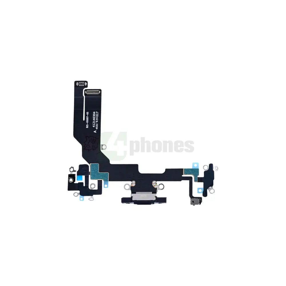 For Apple iPhone 16e System Charging Flex Black