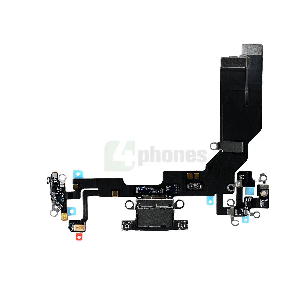For Apple iPhone 16e System Charging Flex Black