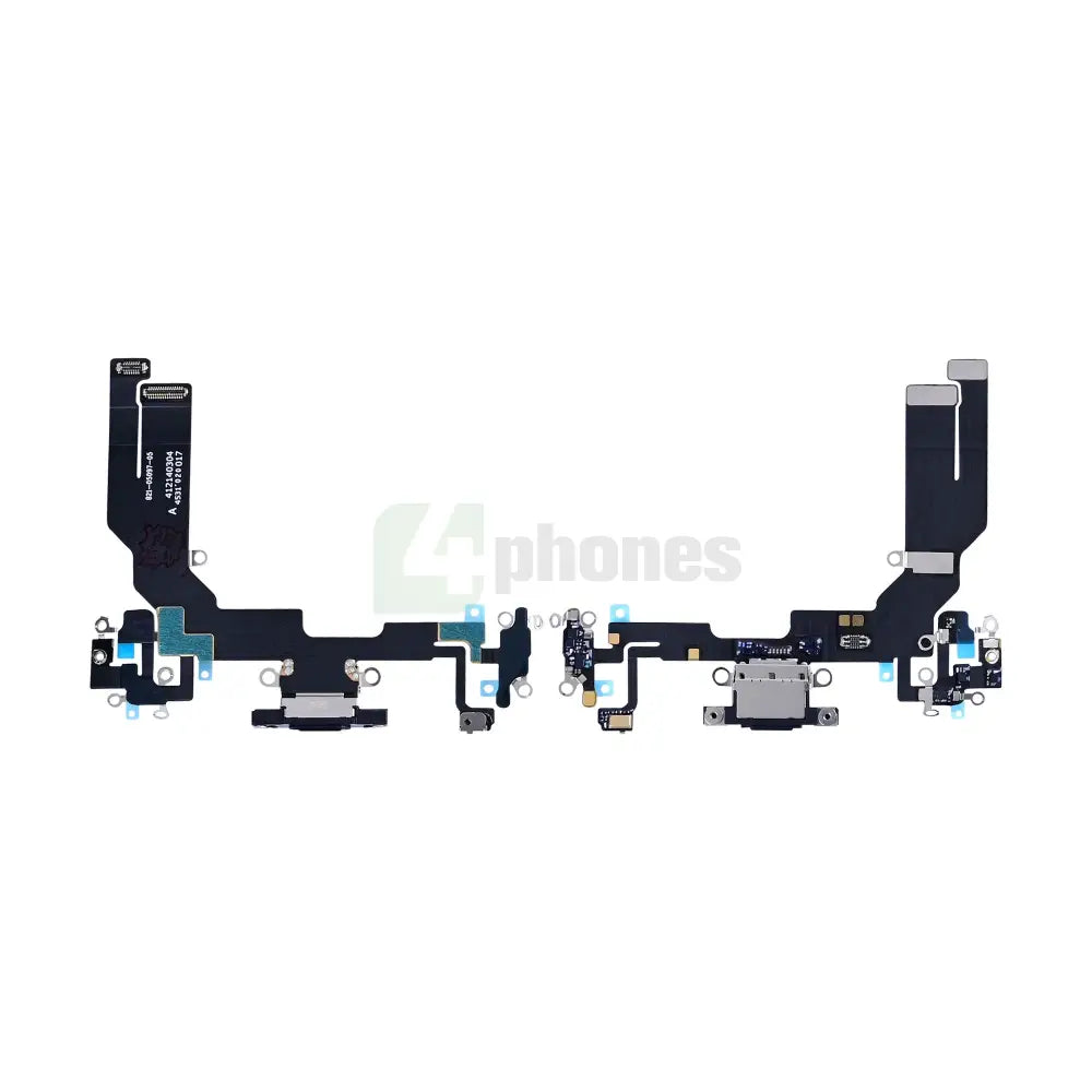 For Apple iPhone 16e System Charging Flex Black