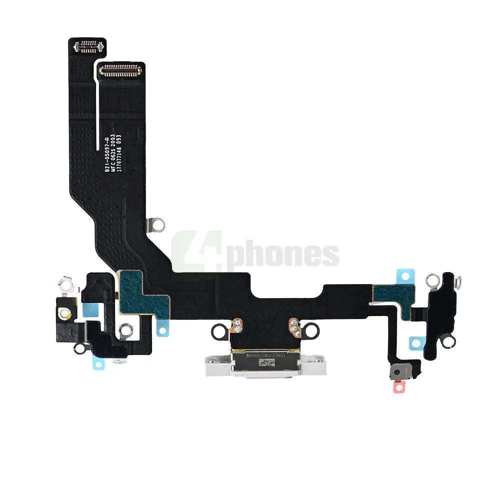 For Apple iPhone 16e System Charging Flex White