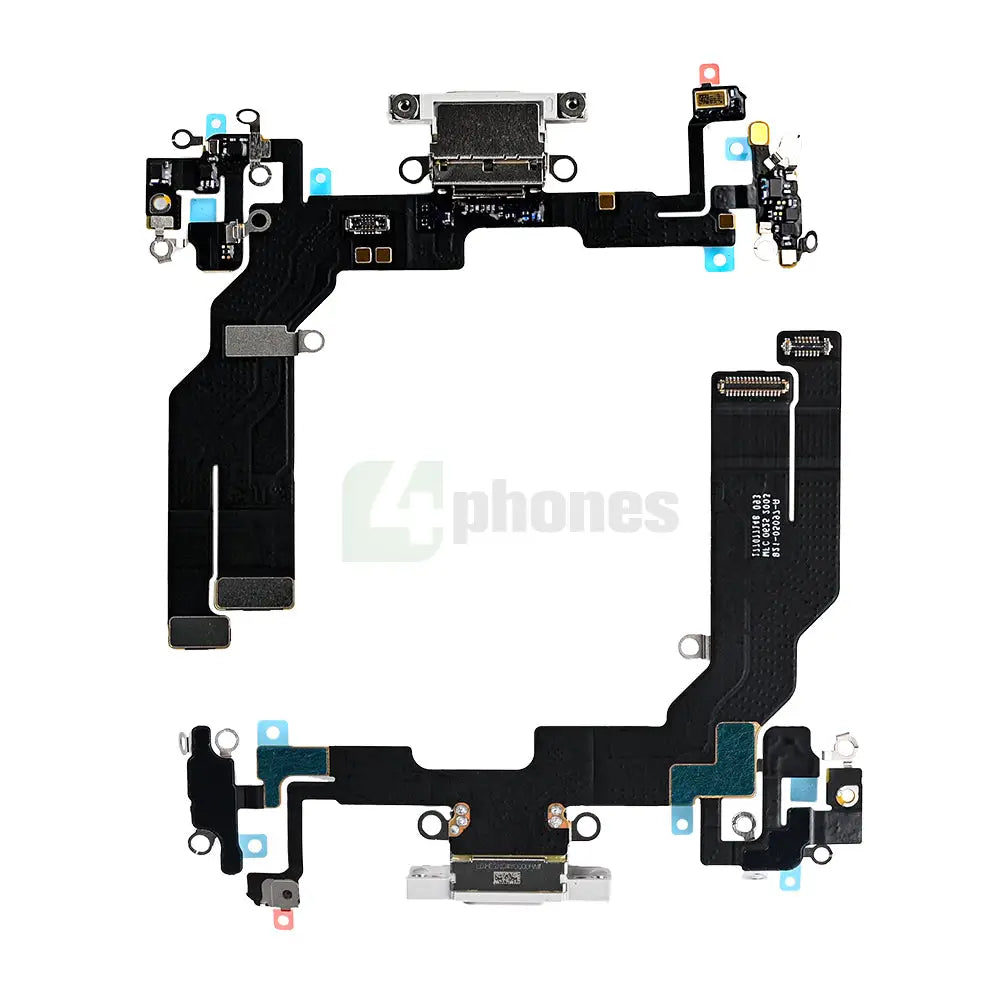 For Apple iPhone 16e System Charging Flex White