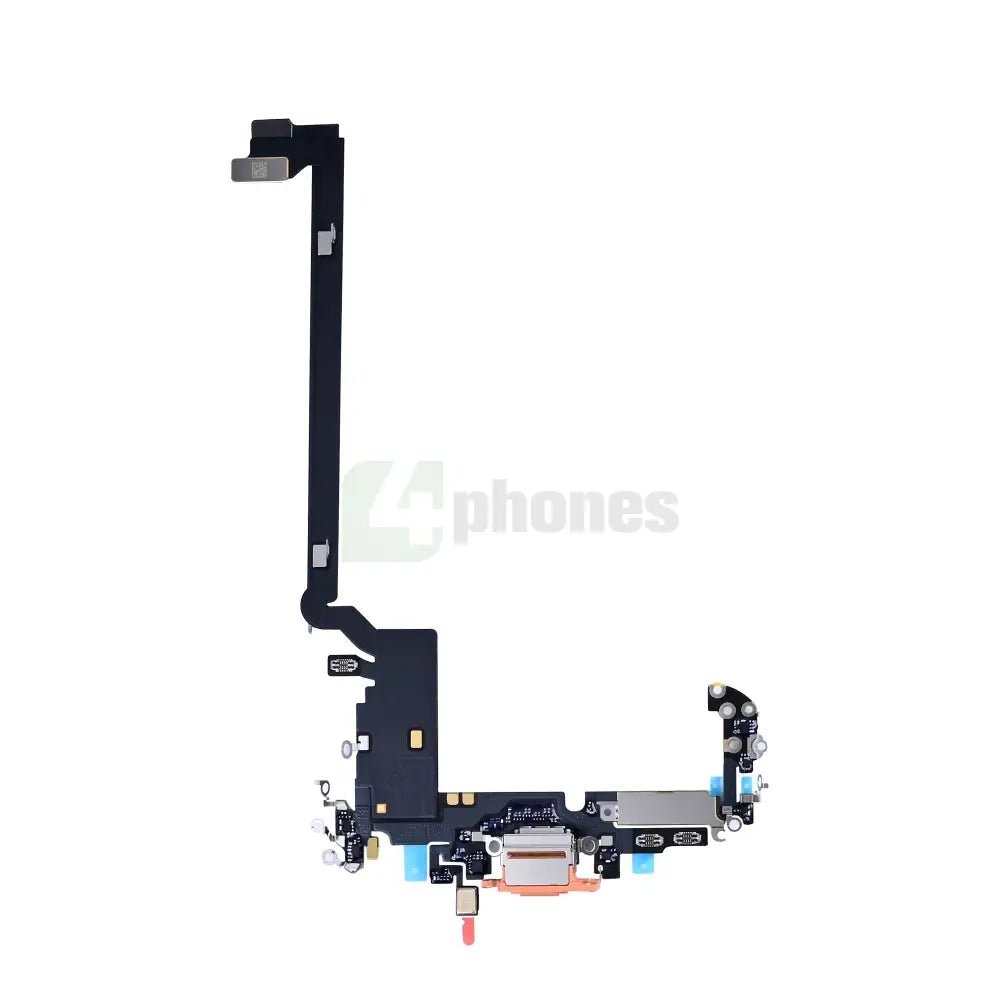 For Apple iPhone 17 Pro Max System Charging Flex Cosmic Orange Pulled