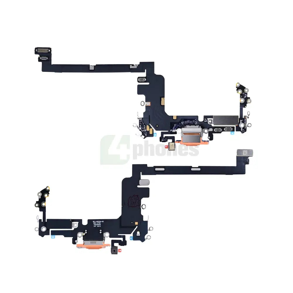 For Apple iPhone 17 Pro System Charging Flex Cosmic Orange Pulled