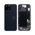 For iPhone 15 Complete Housing Incl. All Small Parts And Back Camera Black