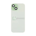 For iPhone 15 Extra Glass With Enlarged Camera Frame Green Compatible