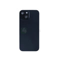 For iPhone 15 Extra Glass With NFC, Enlarged Camera Frame Black Pulled