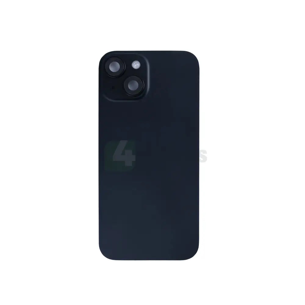 For iPhone 15 Extra Glass With NFC, Enlarged Camera Frame Black Pulled
