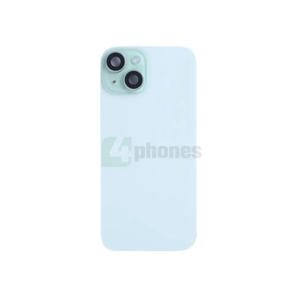 For iPhone 15 Extra Glass With NFC, Enlarged Camera Frame Green