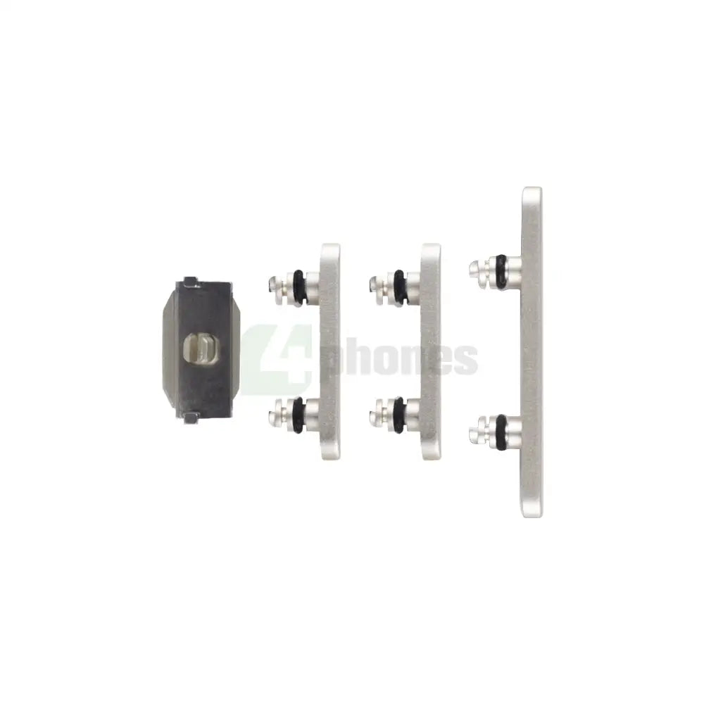For iPhone 15, 15 Plus Side Button Set (4 Pcs) Yellow