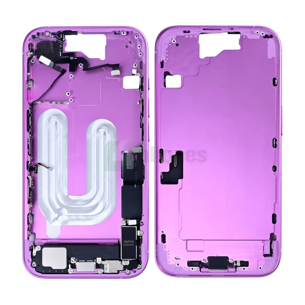 For iPhone 16 Middle Frame Pink