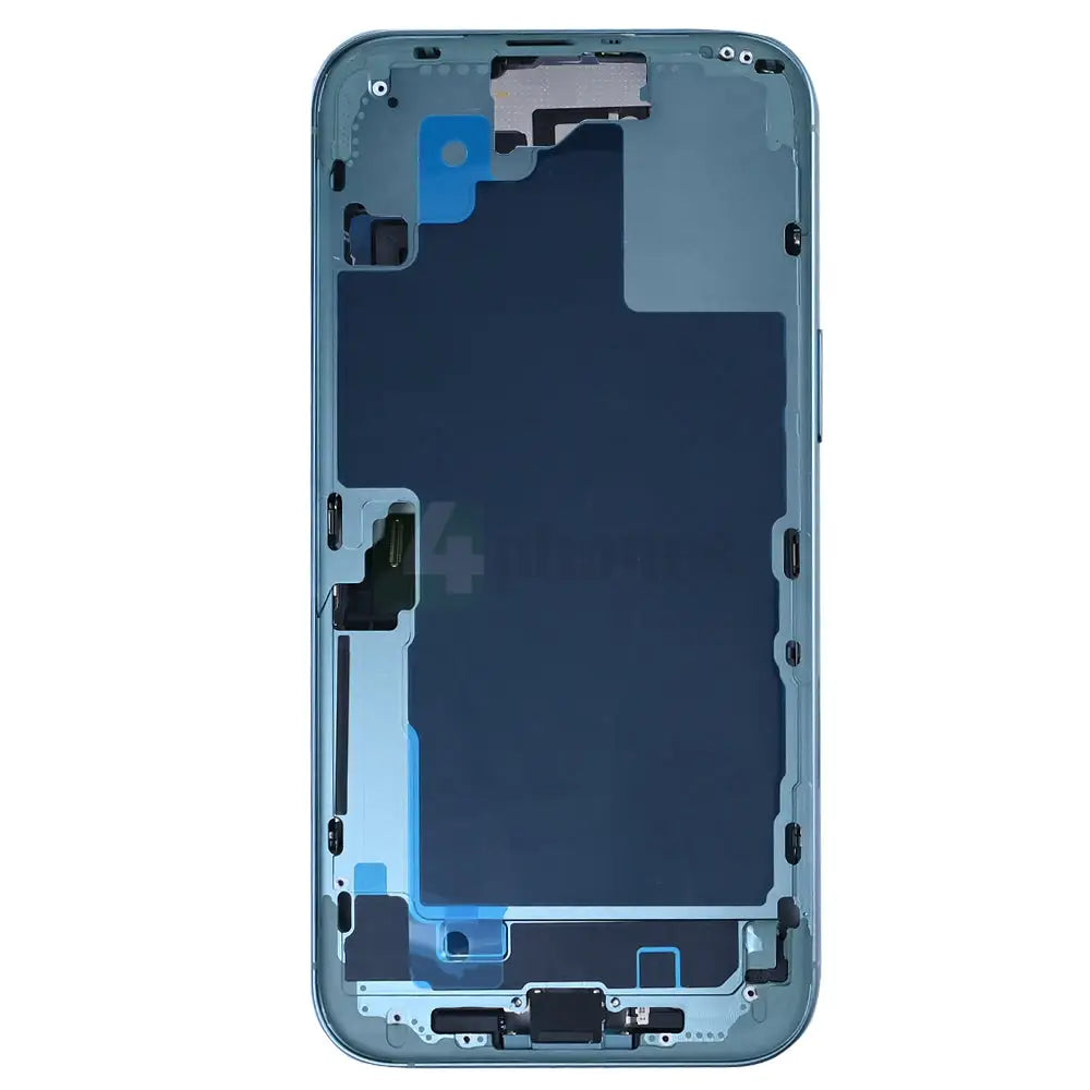 For iPhone 16 Plus Complete Housing Incl. All Small Parts Without Battery And Back Camera Teal