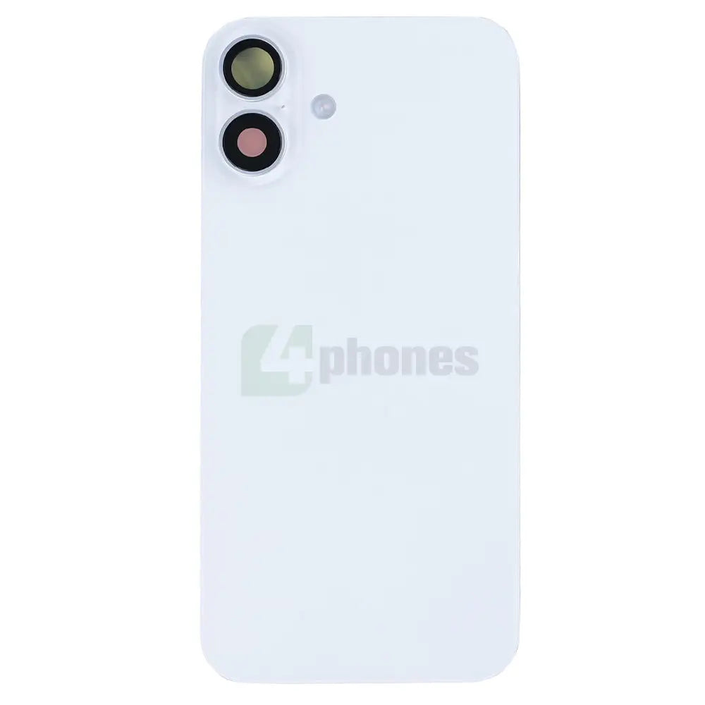 For iPhone 16 Plus Complete Housing Incl. All Small Parts Without Battery And Back Camera White